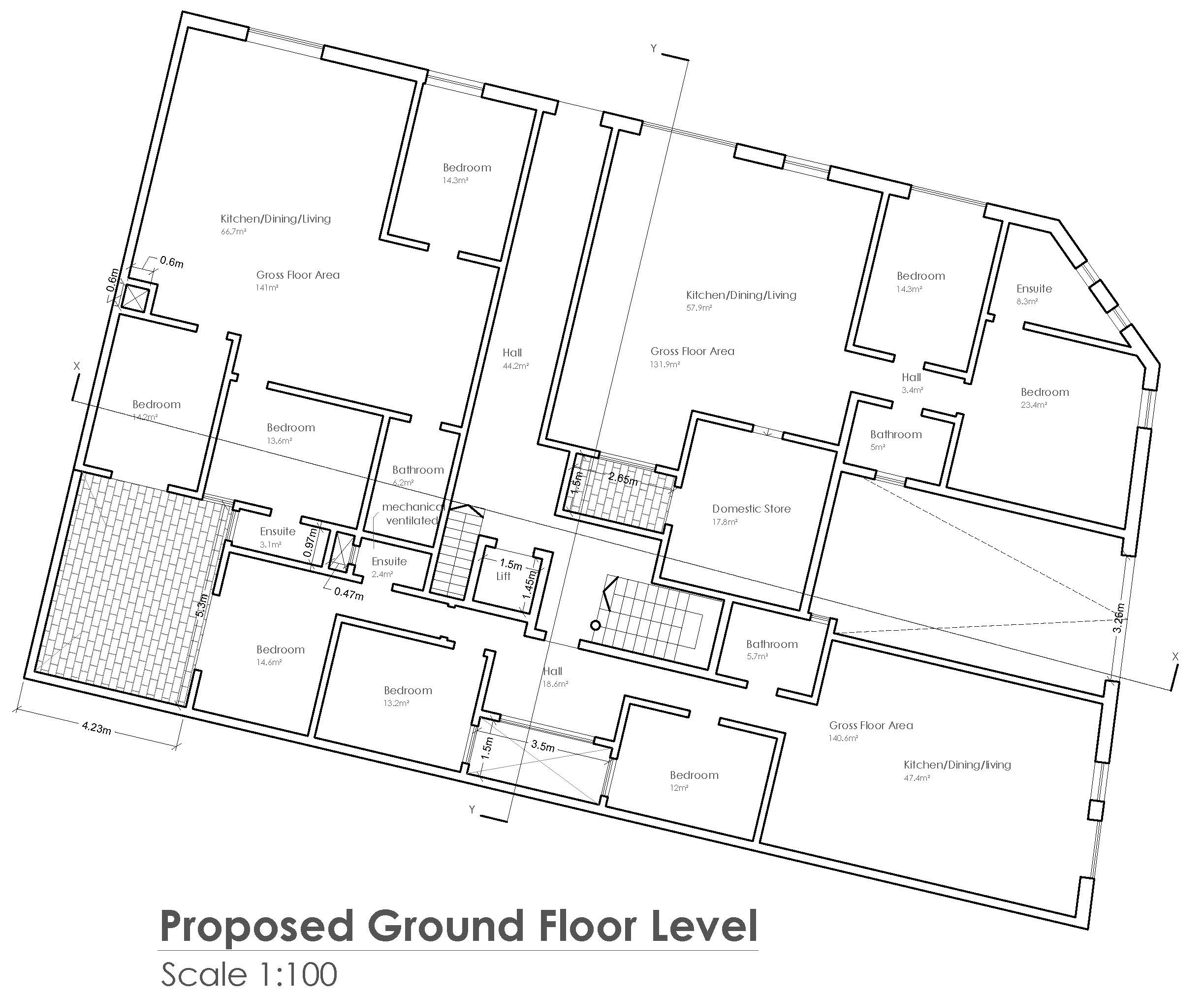 Proposed Ground Floor Level1 Better Homes Gozo