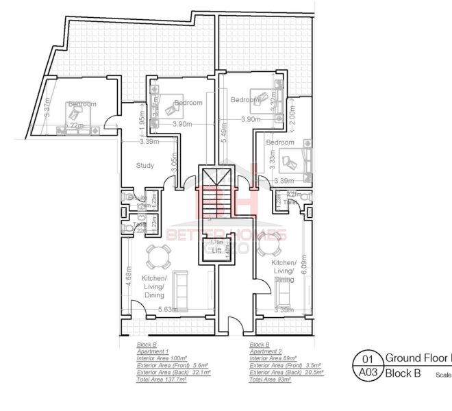 BLOCK B GROUND FLOOR