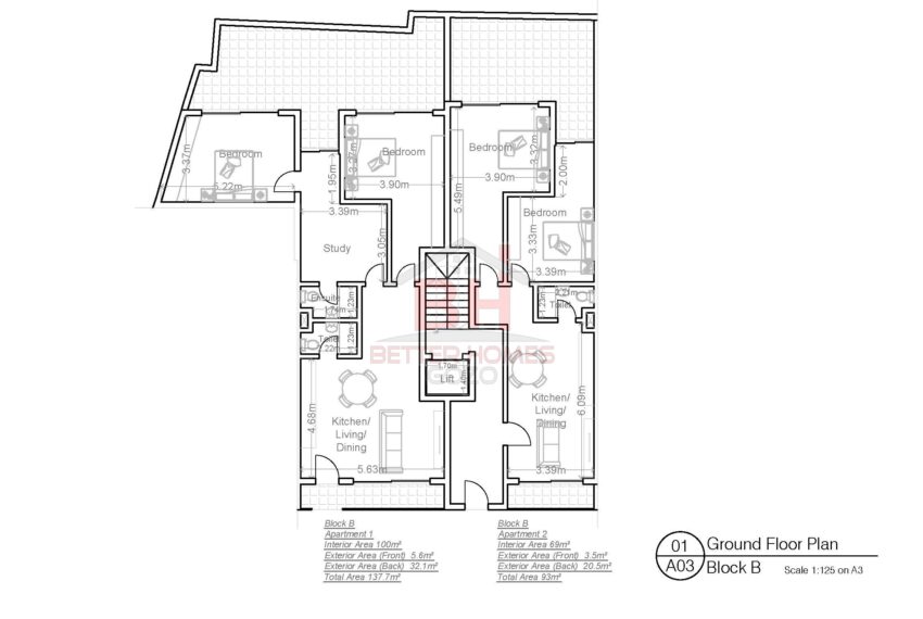 BLOCK B GROUND FLOOR
